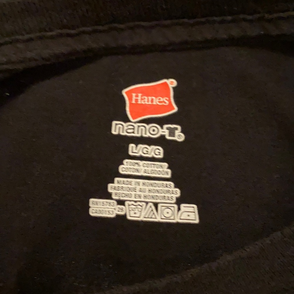 Men’s Graphic Tee Size Large Black CP CALIBRATED POWER Excellent Condition - Picture 5 of 7